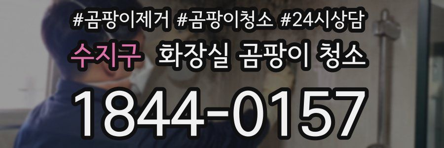 수지구 화장실 곰팡이 청소