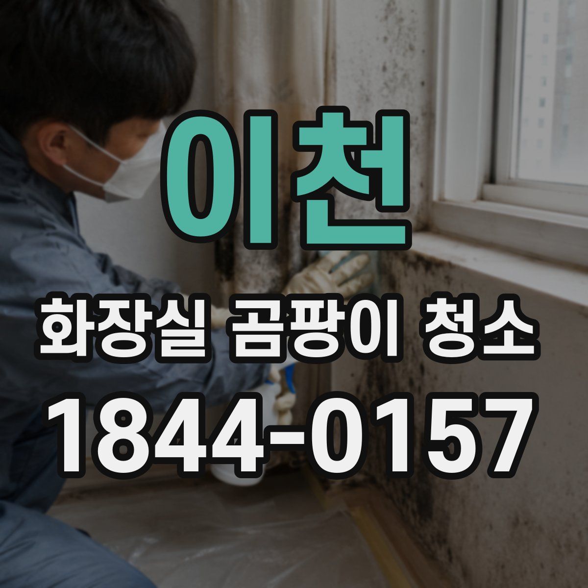 이천 화장실 곰팡이 청소