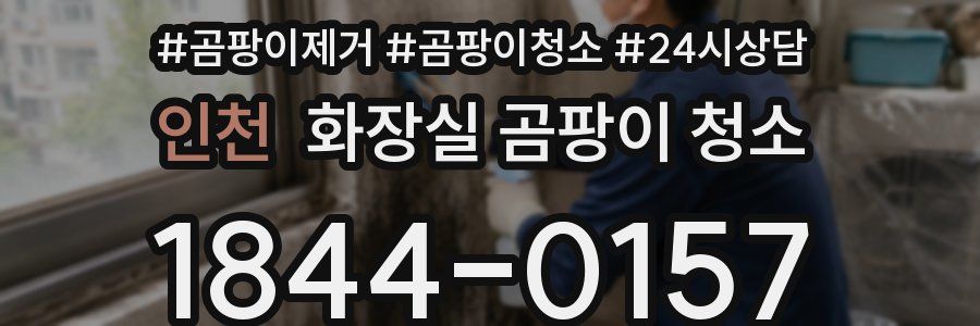 인천 화장실 곰팡이 청소