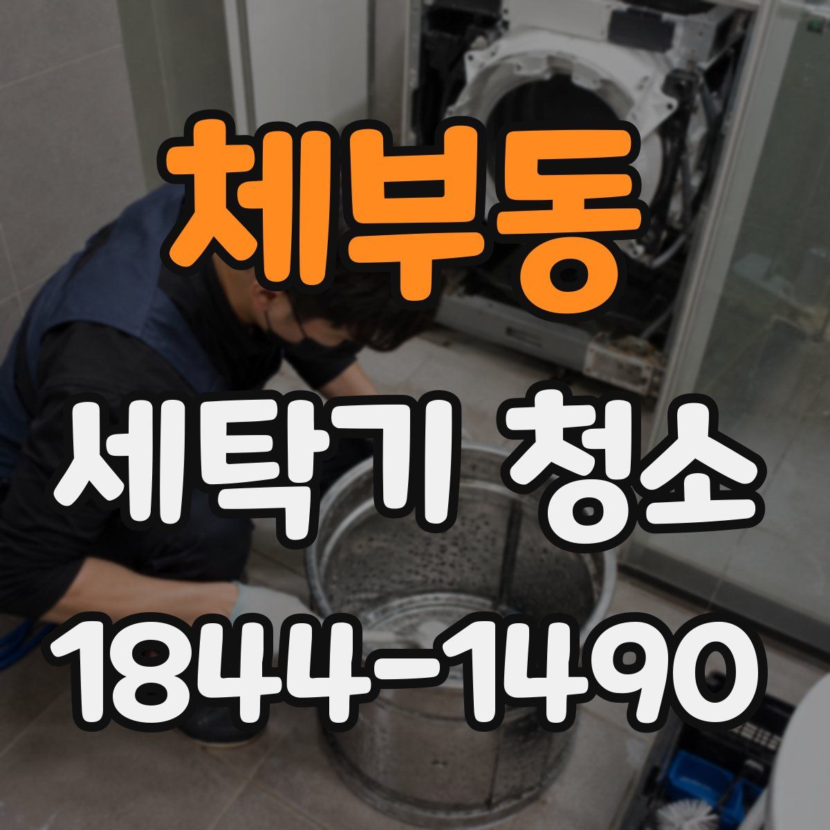 체부동 세탁기 청소