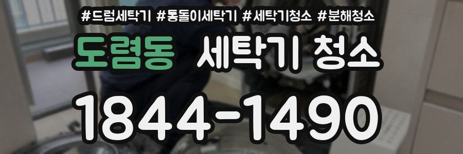 도렴동 세탁기 청소