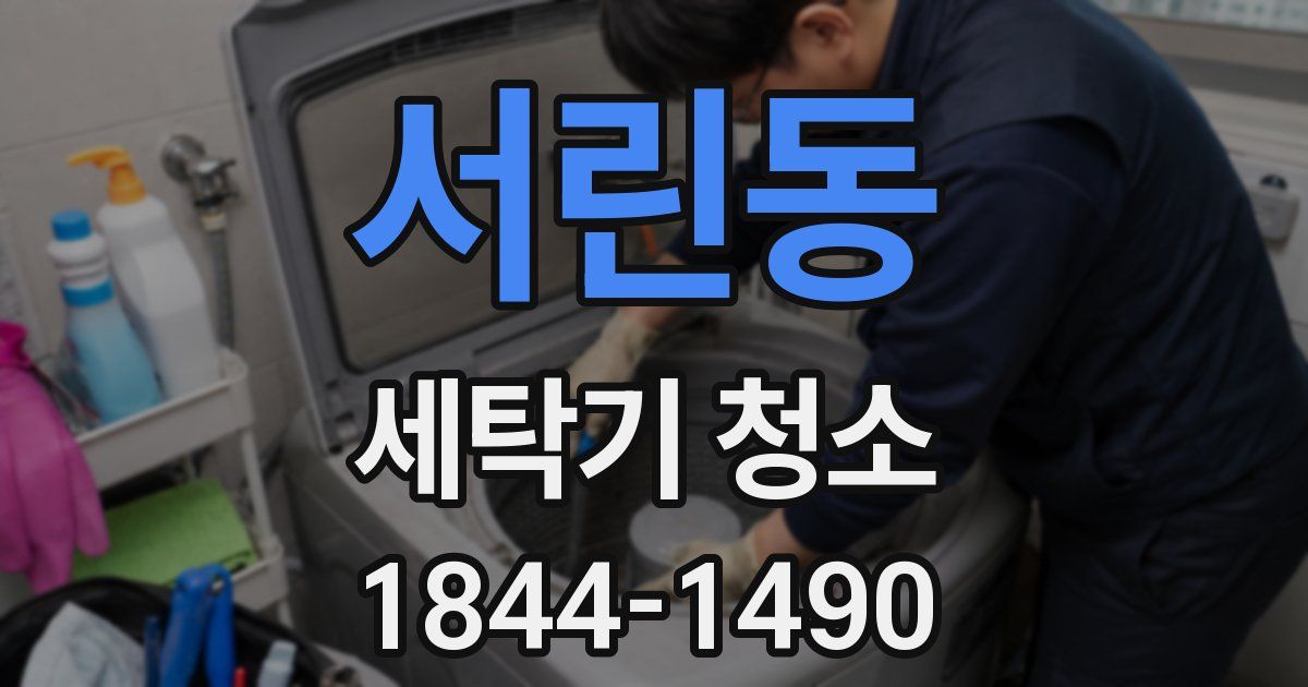 서린동 세탁기 청소