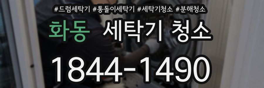 화동 세탁기 청소