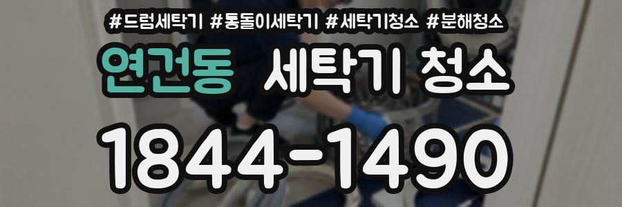 연건동 세탁기 청소