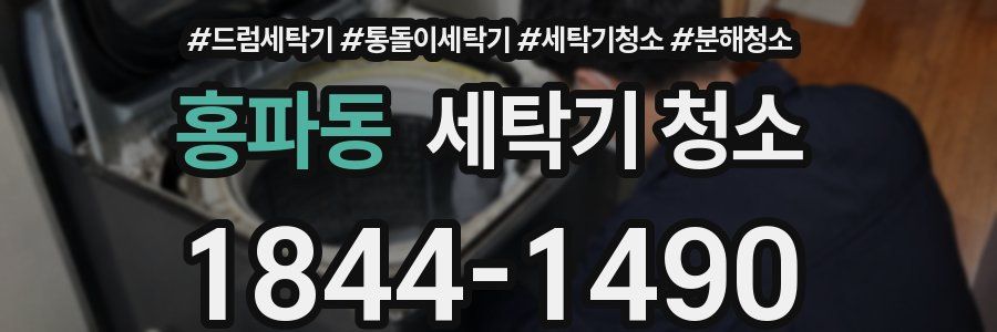 홍파동 세탁기 청소