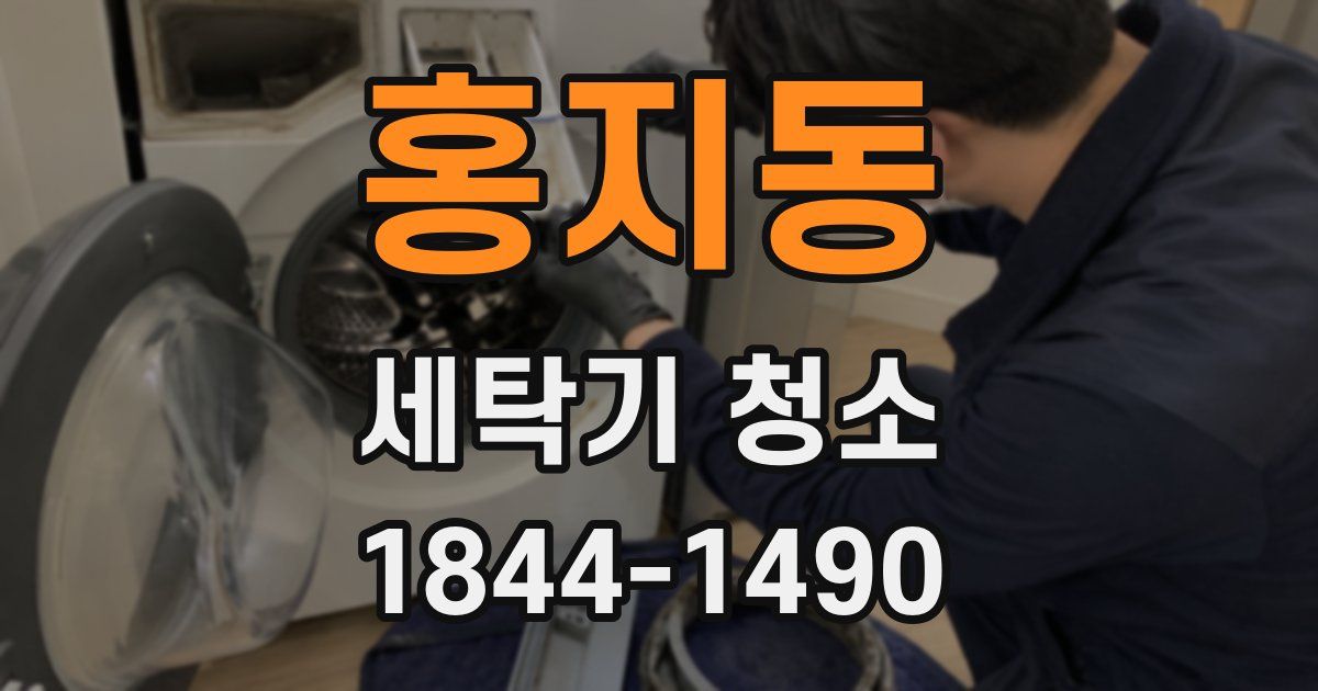 홍지동 세탁기 청소