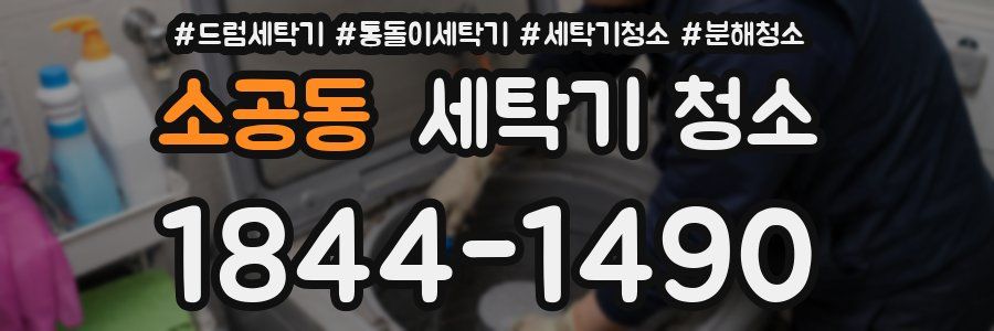 소공동 세탁기 청소