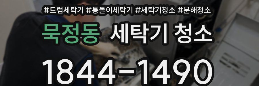 묵정동 세탁기 청소