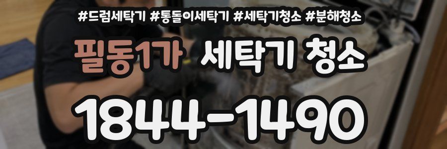 필동1가 세탁기 청소