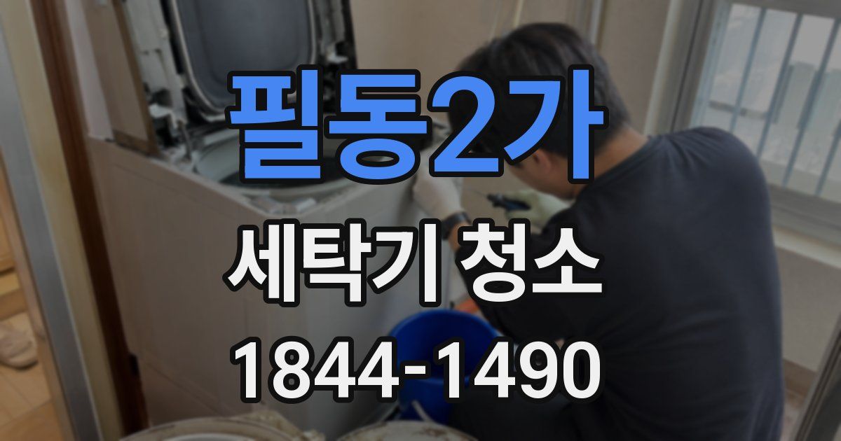 필동2가 세탁기 청소