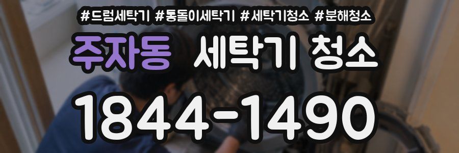 주자동 세탁기 청소