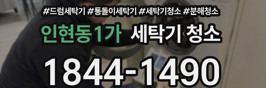 인현동1가 세탁기 청소
