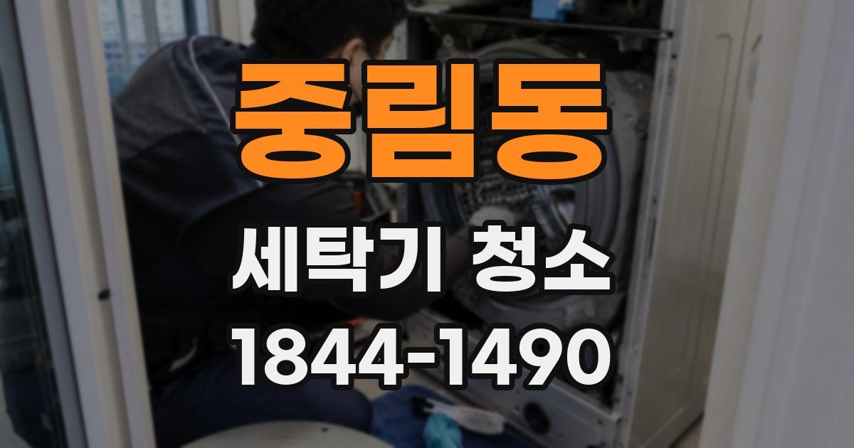 중림동 세탁기 청소