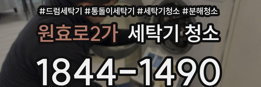 원효로2가 세탁기 청소