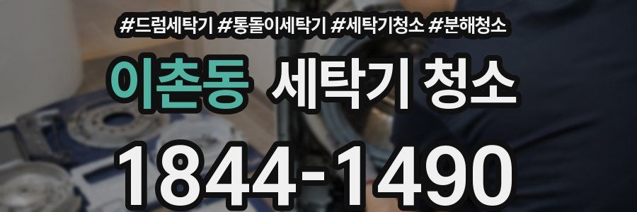 이촌동 세탁기 청소