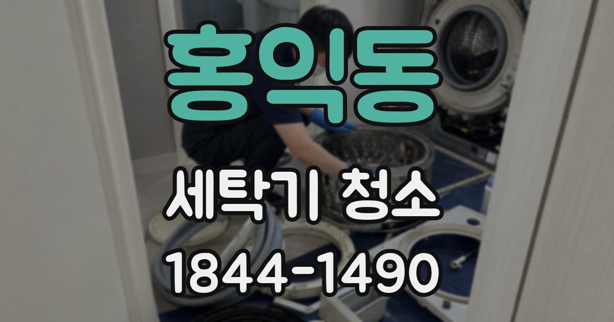 홍익동 세탁기 청소