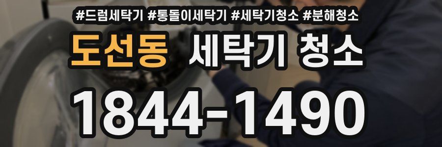 도선동 세탁기 청소