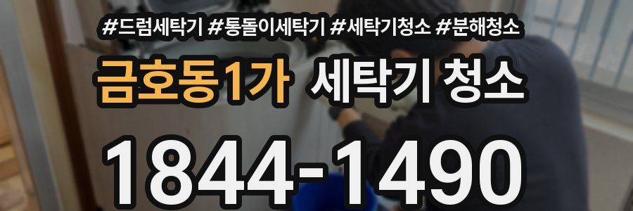 금호동1가 세탁기 청소