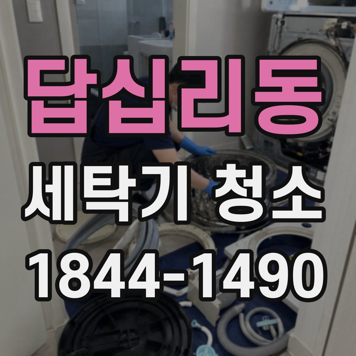 답십리동 세탁기 청소