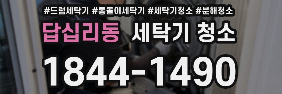 답십리동 세탁기 청소