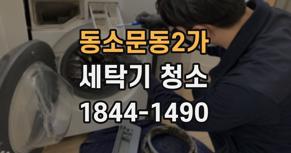 동소문동2가 세탁기 청소
