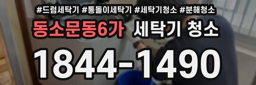 동소문동6가 세탁기 청소