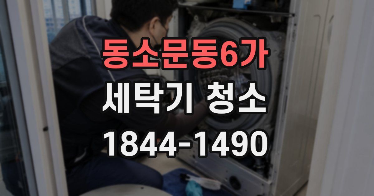 동소문동6가 세탁기 청소