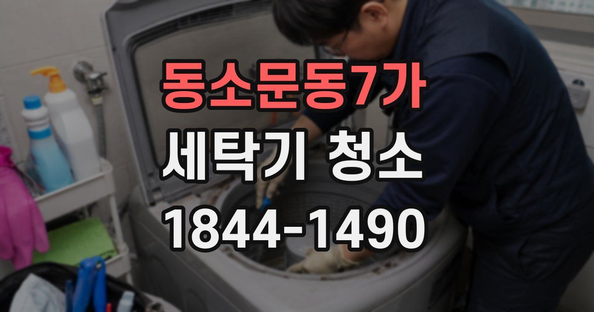 동소문동7가 세탁기 청소