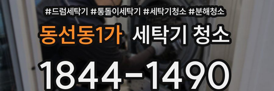 동선동1가 세탁기 청소