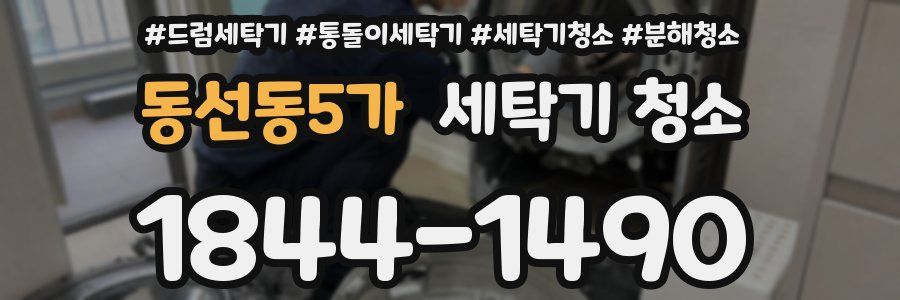 동선동5가 세탁기 청소