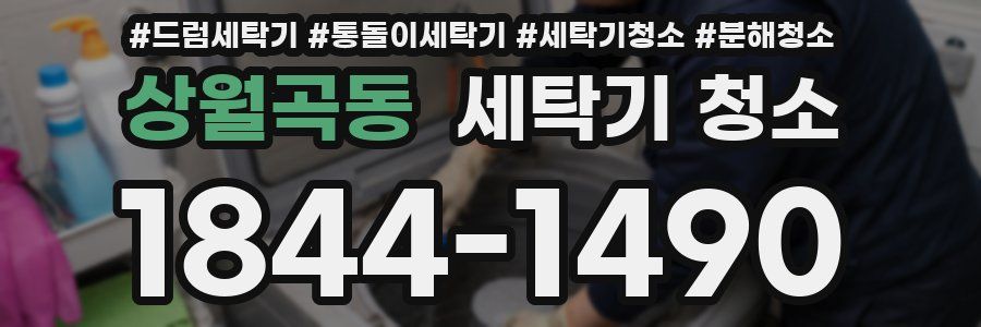 상월곡동 세탁기 청소