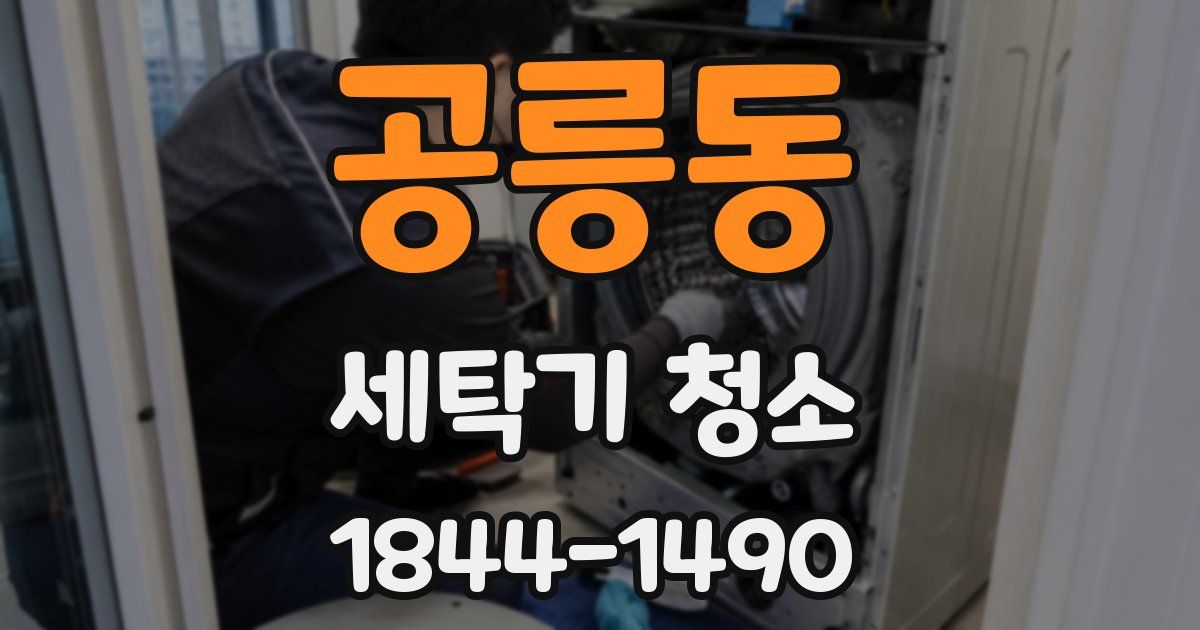 공릉동 세탁기 청소