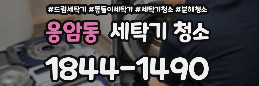 응암동 세탁기 청소
