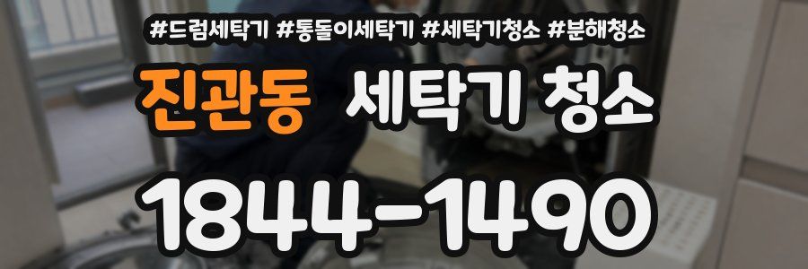 진관동 세탁기 청소