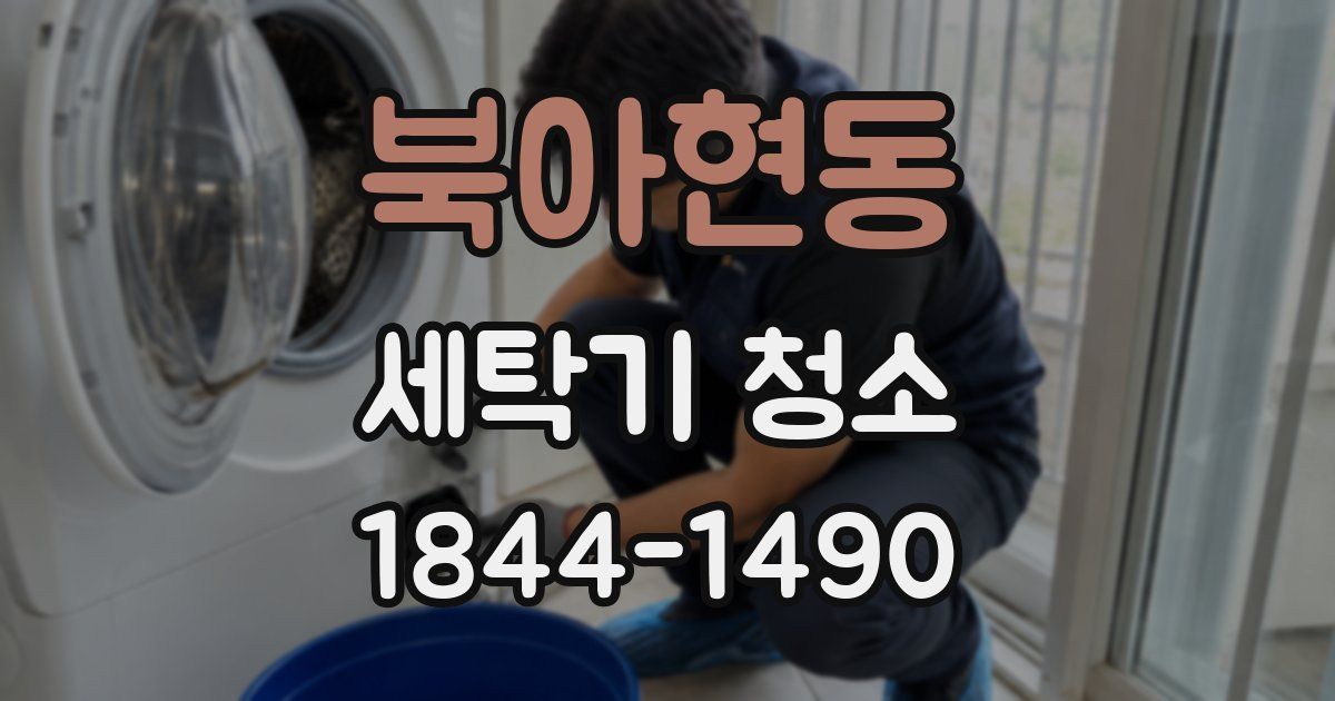 북아현동 세탁기 청소