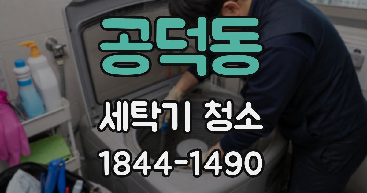 공덕동 세탁기 청소