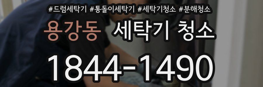 용강동 세탁기 청소