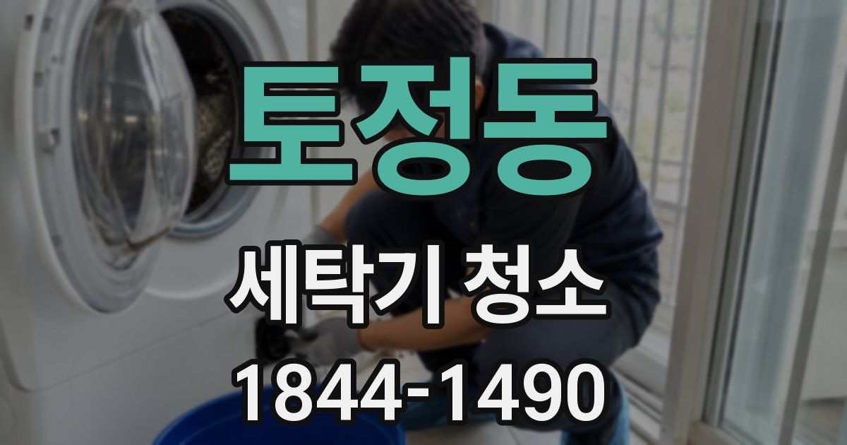 토정동 세탁기 청소