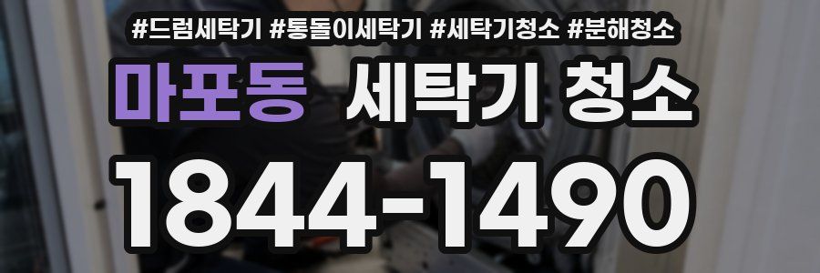 마포동 세탁기 청소