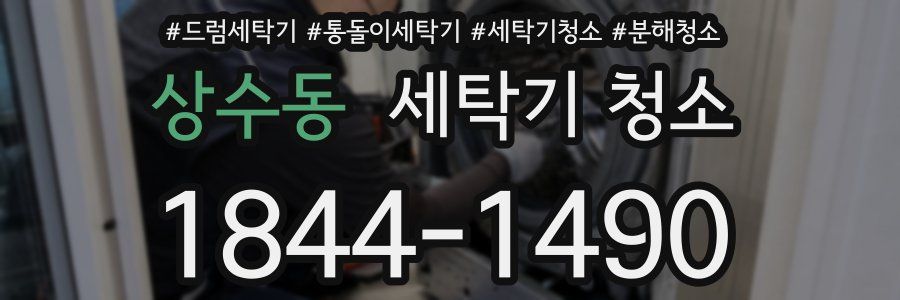 상수동 세탁기 청소