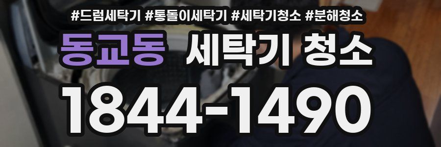 동교동 세탁기 청소
