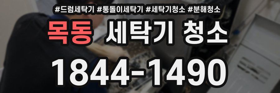 목동 세탁기 청소