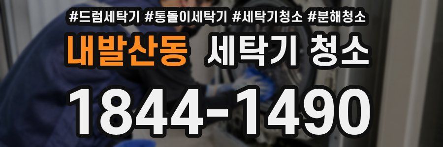 내발산동 세탁기 청소