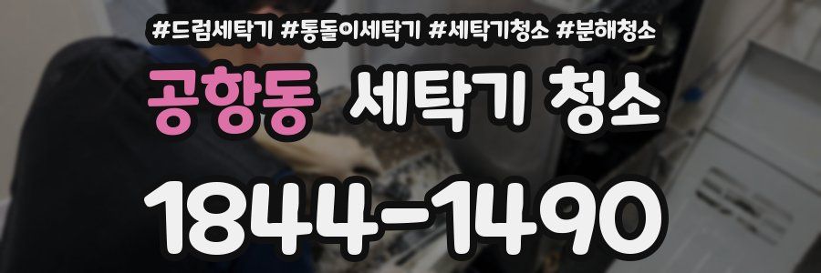 공항동 세탁기 청소