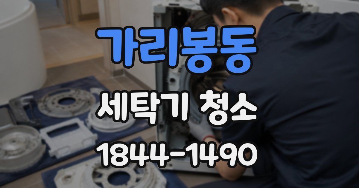 가리봉동 세탁기 청소