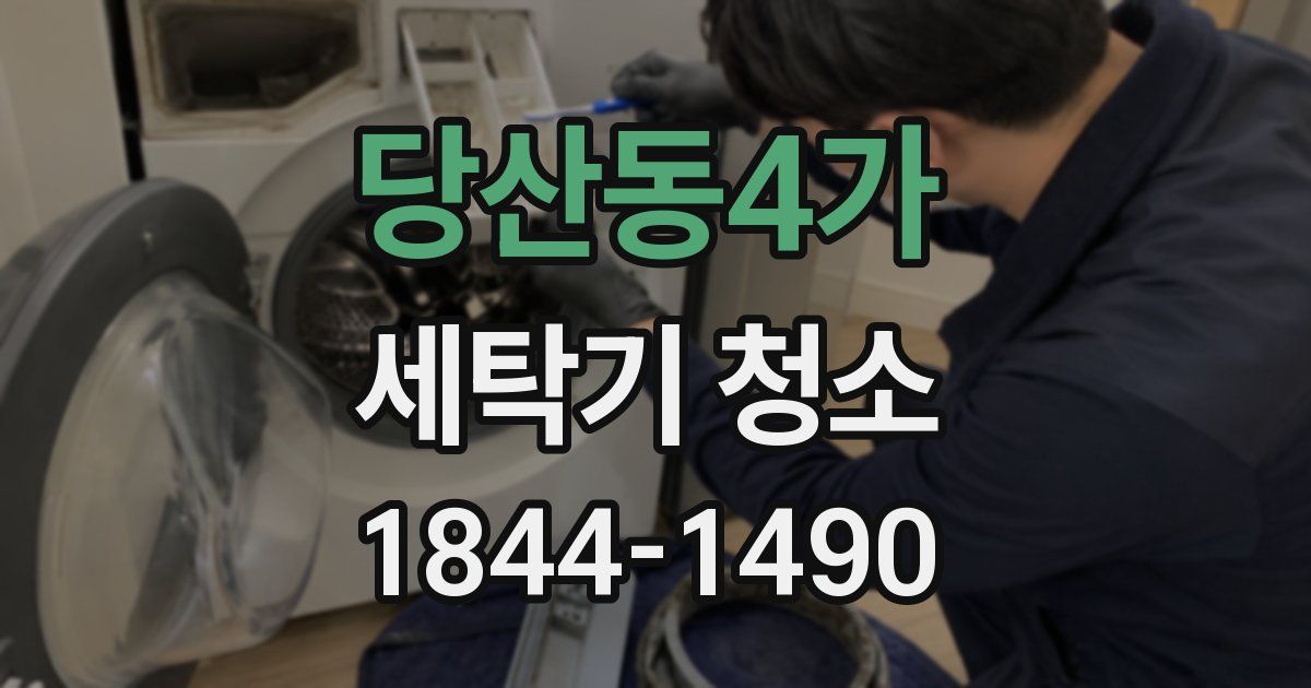 당산동4가 세탁기 청소