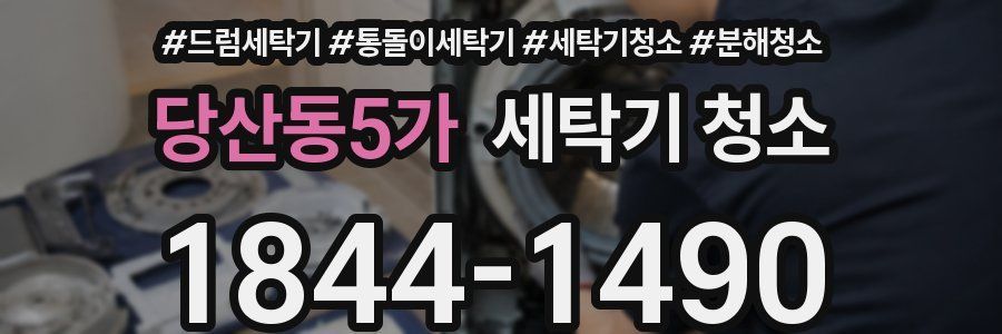 당산동5가 세탁기 청소
