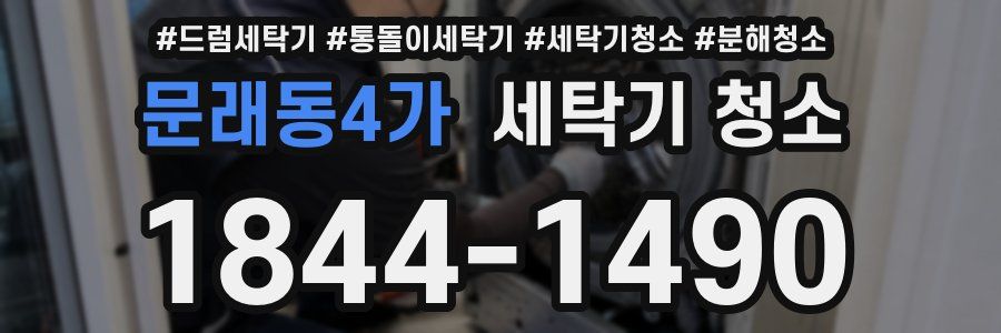 문래동4가 세탁기 청소
