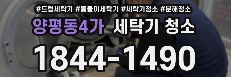 양평동4가 세탁기 청소