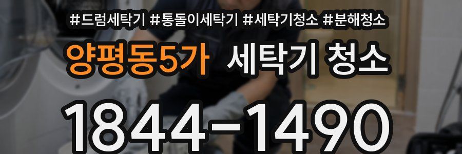 양평동5가 세탁기 청소